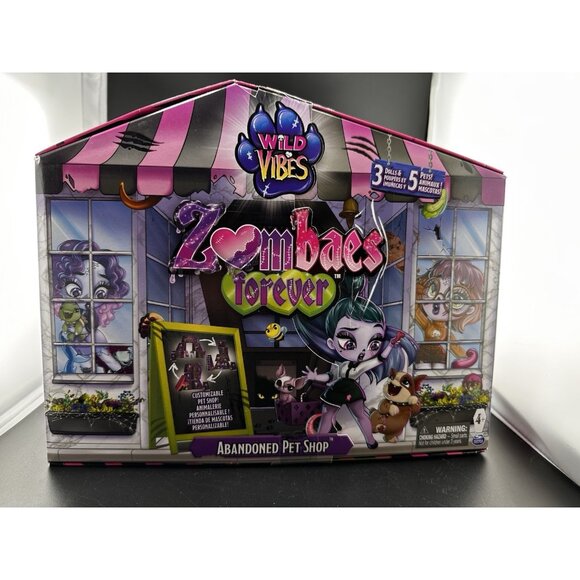 Zombaes Forever Wild Vibes Abandoned Customizable Pet Shop Doll Playset NEW-1 - Picture 1 of 6